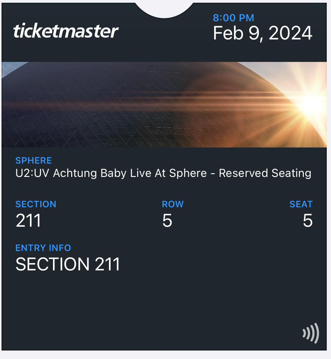 mawg8trs's tweet photo. #TicketStubThursday
U2 show @SphereVegas box office said they can't print tix. I pointed to a printer, they said that @U2 doesn't allow them to print.
Why have your employees lie to patrons/fans?
#TicketsAreComing #ThatsTheTicket™ #MobileTicketsAreLame @TicketTimeMach1 https://t.co/XtgLTOmVLj