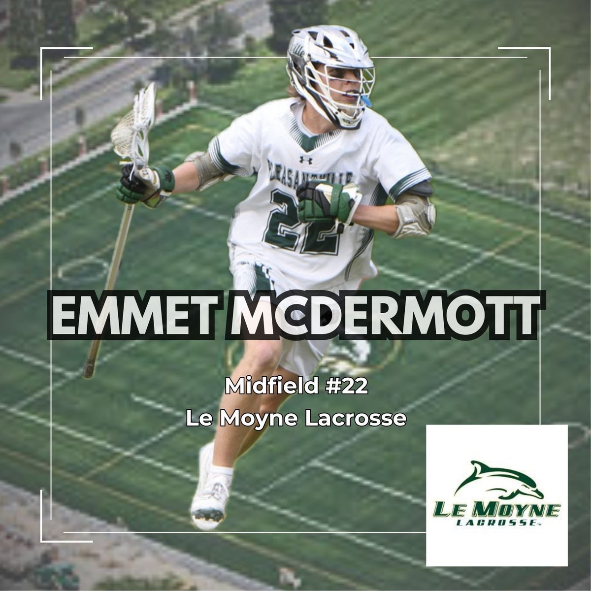 Another member of the class of 2024 is heading upstate. Congrats to Senior Captain Emmet McDermott on his commitment to <a href="/LeMoyneMLax/">Le Moyne College Men's Lacrosse</a> 
<a href="/PVilleAthletics/">Pleasantville Athletics</a> #PvilleLax