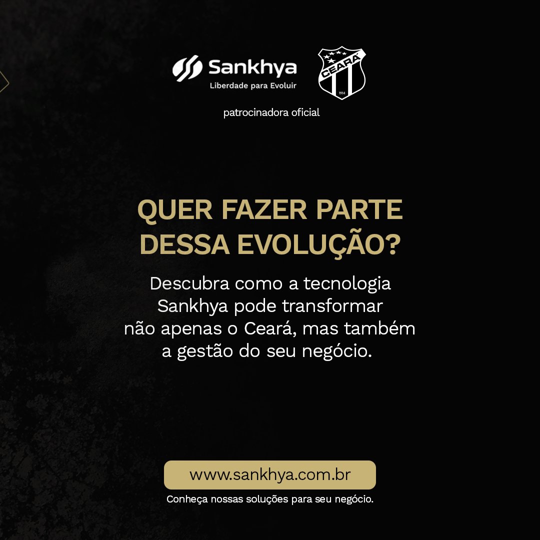 CearaSC's tweet photo. Em busca de melhores resultados, assim como nós?

Entre em contato com a #Sankhya e descubra como ela está impulsionando o Ceará para o sucesso e transformando a gestão.

Vamos juntos nessa jornada! 🚀

🔗 https://t.co/Sbxcj66b3t

#CearáSC #Sankhya https://t.co/zYS9FfilWh