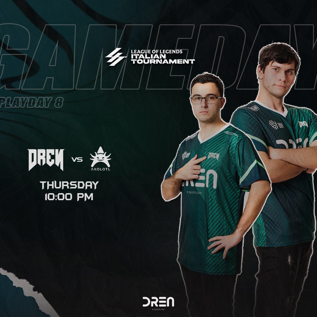 Inizia questa sera il girone di ritorno, stesso risultato? 🤪

🏆 <a href="/lit_official_it/">LIT</a> 
🆚 <a href="/Axolotl_Esports/">Axolotl Esports</a> 

#DRENWIN 💪🏻 l #thatsLIT