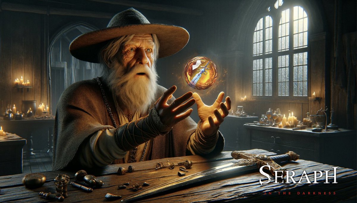 Upon study, this beautiful artefact, is revealed to be a form of chaotic equipment, shattered and then congealed by unique powers. 

It shatters the inherent form of chaos equipment, transforming the force of chaos into a malleable power that can be inlaid into other equipment.