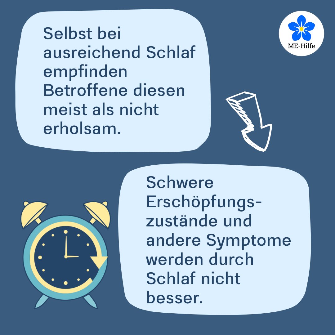 me_hilfe_ev's tweet photo. Schlafstörungen bei ME/CFS 🛌💤

Schlafstörungen in verschiedenen Formen sind ein häufiges Symptom von ME/CFS. Sie sind nicht nur nächtliche Unannehmlichkeiten – sie beeinträchtigen erheblich die ohnehin schon gestörte Regeneration des Körpers und können zu einer
1/2 https://t.co/gP0afxx53S