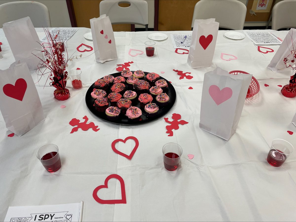 LittleFlowerNY's tweet photo. Youth at the Residential Treatment Center (RTC) celebrated Valentine's Day with a Bingo Party. They enjoyed some delicious pink cupcakes and played Bingo with their friends. A good time was had by all. https://t.co/VtrlKaZD4M