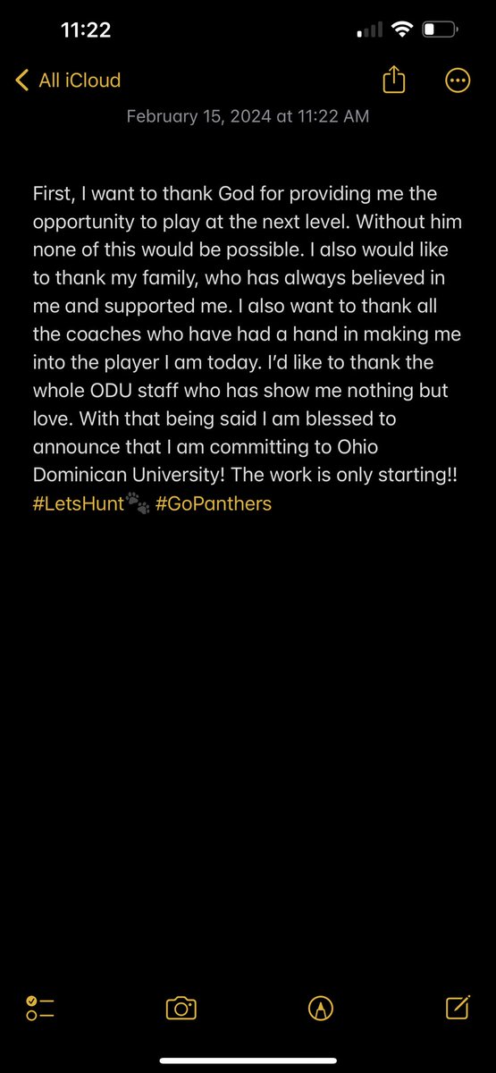Committed 🖤💛 #LetsHunt🐾