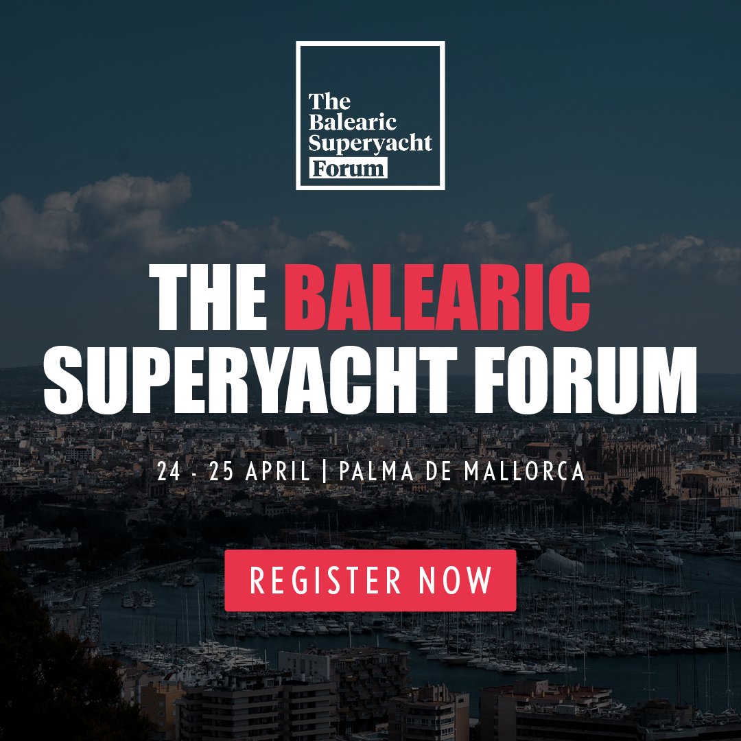SuperyachtNews's tweet image. Have you secured your place yet for the Balearic Superyacht Forum in partnership with the Balearic Marine Cluster? If you haven’t already, mark your calendars!
📅 24th-25th April 2024
📍Port of Palma at The Auditorium, Mallorca
&amp;gt; bit.ly/3SJPPQD 
#TBSF #PIBS #yachting