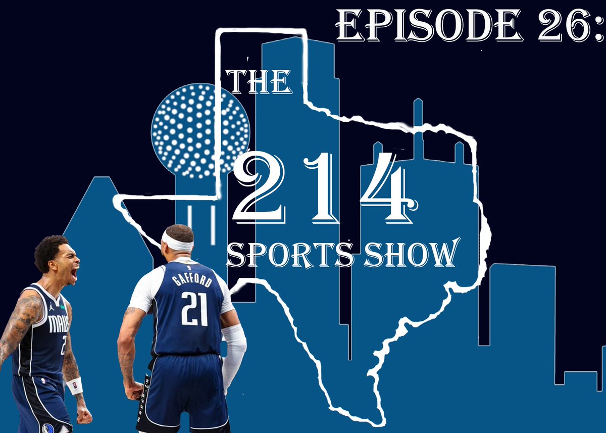 Episode 26 of The 214 Sports Show is out now on YouTube and Spotify! Talking Mavs winning streak, the Cowboys' new DC and much more! Click the link in the bio!

#straightuptx #NFLPlayoffs #SuperBowl2024 #MFFL #TexasHockey