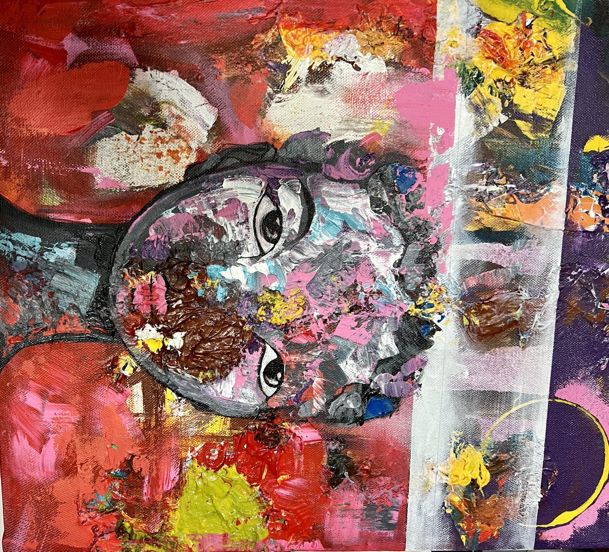 DarioCongo's tweet photo. « Enfance sacrifiée » par l’artiste #Kitamereka #ElikiaArt #Goma 🇨🇩 https://t.co/oKVuj0C4u8