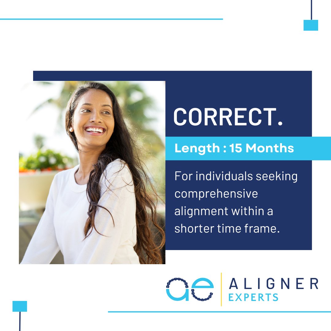 Discover your cutting-edge solutions!

Correct your smile in 15 months or less at Aligner Experts!

Schedule with us at thealignerexperts.com/schedule-a-con… 
#ClearAligners #FixYourSmile #Chicago