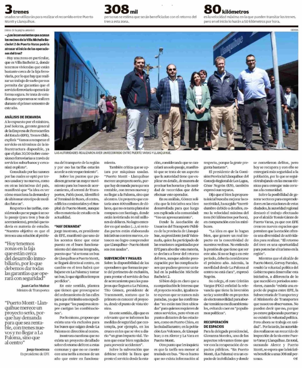 EFE Trenes de Chile tweet media