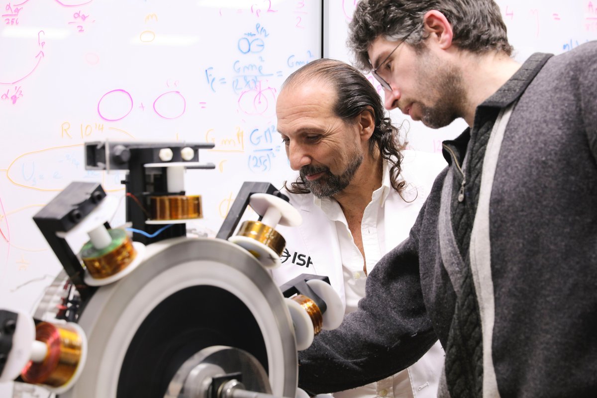 NassimHaramein's tweet photo. Greetings from the Lab where Dr. Olivier Alirol and myself are working on some cutting-edge technology. With our publication The Origin of Mass and the Nature of Gravity, it is now understood how the source field of all energy and force, the zero-point energy of the quantum vacuum, is "harnessed" by nature to give particles their mass and generate confinement forces and gravity. Now that this mechanism is understood, it can be engineered into technologies to harness the limitless clean energy of the quantum vacuum and generate limitless propulsion with gravity control. Stay tuned folks!