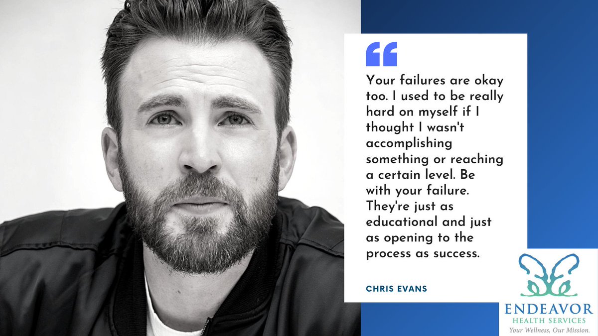 EndeavorWNY's tweet photo. Failure? That's fine. It's how you learn.

#MentalHealth #MentalWellness #ChrisEvans #FailingIsLearning #FailureIsAnOption #Wellness https://t.co/rt6oLQImPO