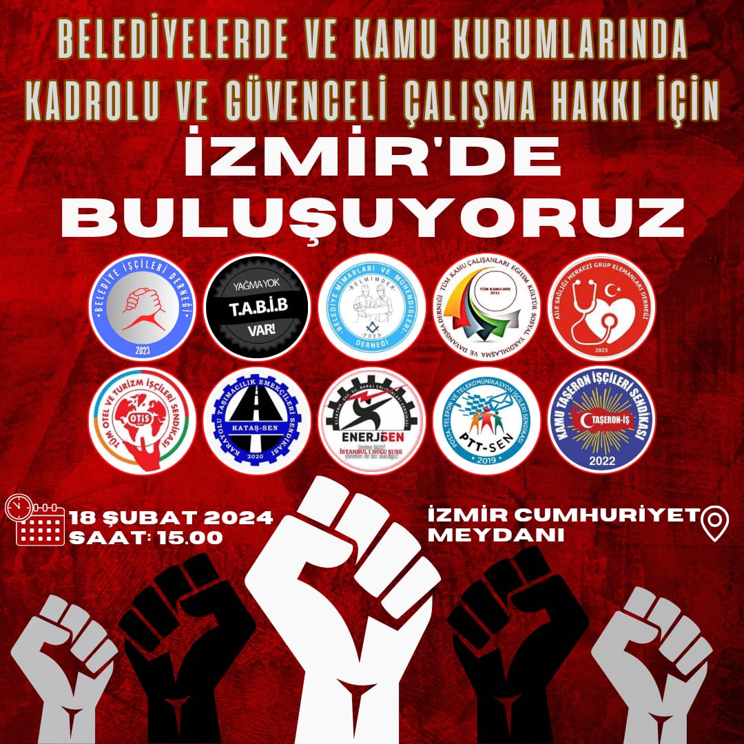 alo18412's tweet photo. Kadromuzu almak İçin...

Güvenceli Çalışmak İçin ...

 İşçiler İzmireGidiyor https://t.co/jM6Z5Z6h0E