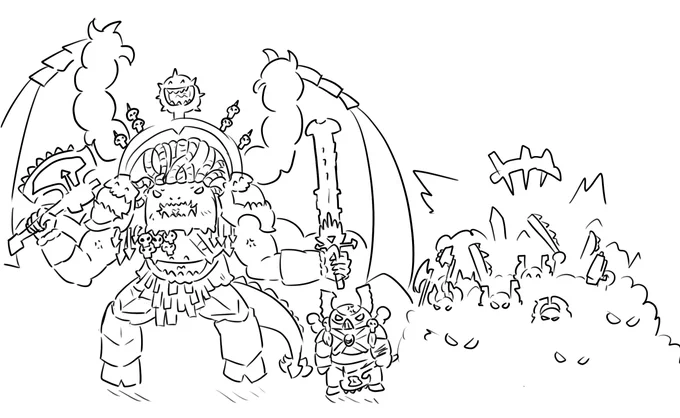 Just a change of pace, Father and his "sons" 