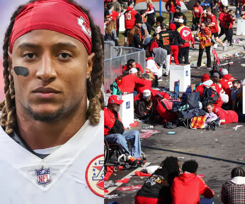 OccupyDemocrats's tweet photo. BREAKING: Kansas City Chiefs star player Justin Reid demands "real solutions" to America's gun violence after a horrific shooting ripped through his teams triumphant Super Bowl parade, killing at least 1 person and injuring 30.

"Kids are being shot and somebody didn’t come home tonight. We cannot allow this to be normal," Reid wrote on X (Twitter).

"We cannot ourselves to become numb and chalk it up to ‘just another shooting in America’ and reduce people in statistics and then move on tmrw," he added.

"This is a SERIOUS PROBLEM!! I pray our leaders enact real solutions so our kids’ kids won’t know this violence," he added.

Reid should be commended for calling out this country's dire gun problem. Unfortunately, "chalking it up" as just another statistic is exactly what Republicans want to do.

Democrats are offering sane, common sense gun laws like banning assault weapons and high-capacity magazines. Republicans refuse to even consider new laws because they are owned by the NRA and gun manufacturers.

If we want real change in this country, the only way to accomplish it is by electing enough Democrats into power that they can outvote the Republicans. Until we do that, the tragedies will continue.

Please retweet and ❤️ if you support new gun legislation — and consider joining the growing exodus to Tribel, a new pro-democracy social network that is exploding in popularity because Twitter and Facebook are trying to stop its growth — which is only making Tribel grow even faster. Please follow us on Tribel to get all of our breaking news alerts sent straight to your phone or computer by clicking the following link: https://t.co/HnJzSKjCwX