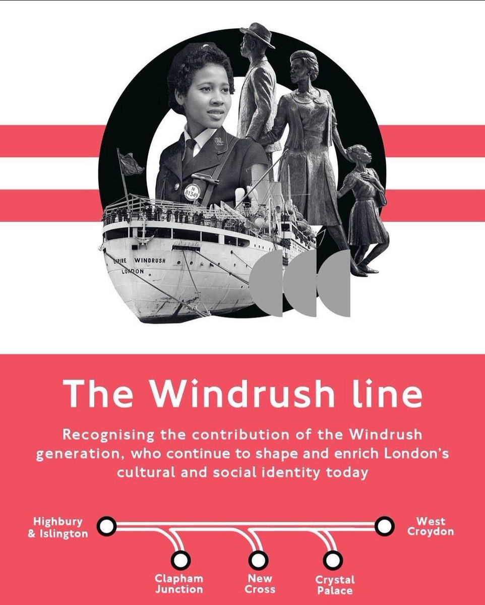 LDN_Culture's tweet photo. All aboard! @MayorofLondon &amp; @TfL announce 6 new names &amp; line colours on London's Overground, in a bid to make travel easier for Londoners &amp; visitors across the route.

From Lioness to Liberty, Weaver to Windrush - which one will you be travelling on?🚆
https://t.co/BVuFhiqih6 https://t.co/rZy3DwLWEo