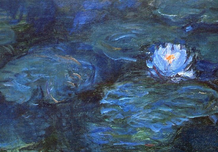 sophrisyne's tweet photo. Claude Monet’s water lilies https://t.co/wH2RhJFEy0