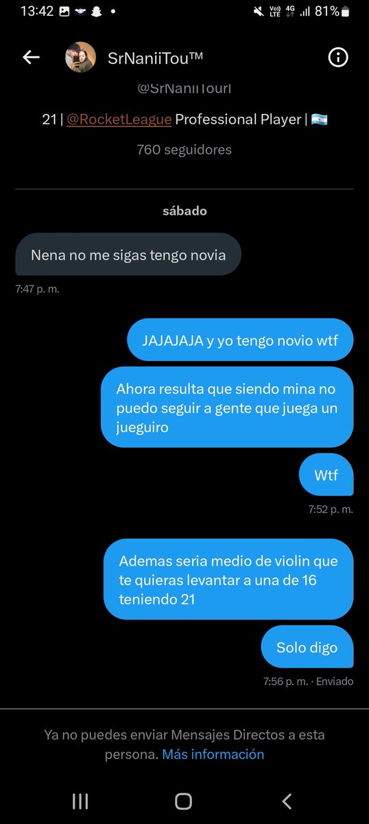 laruunt's tweet photo. Me bloqueo xd https://t.co/QVRWM95kOe