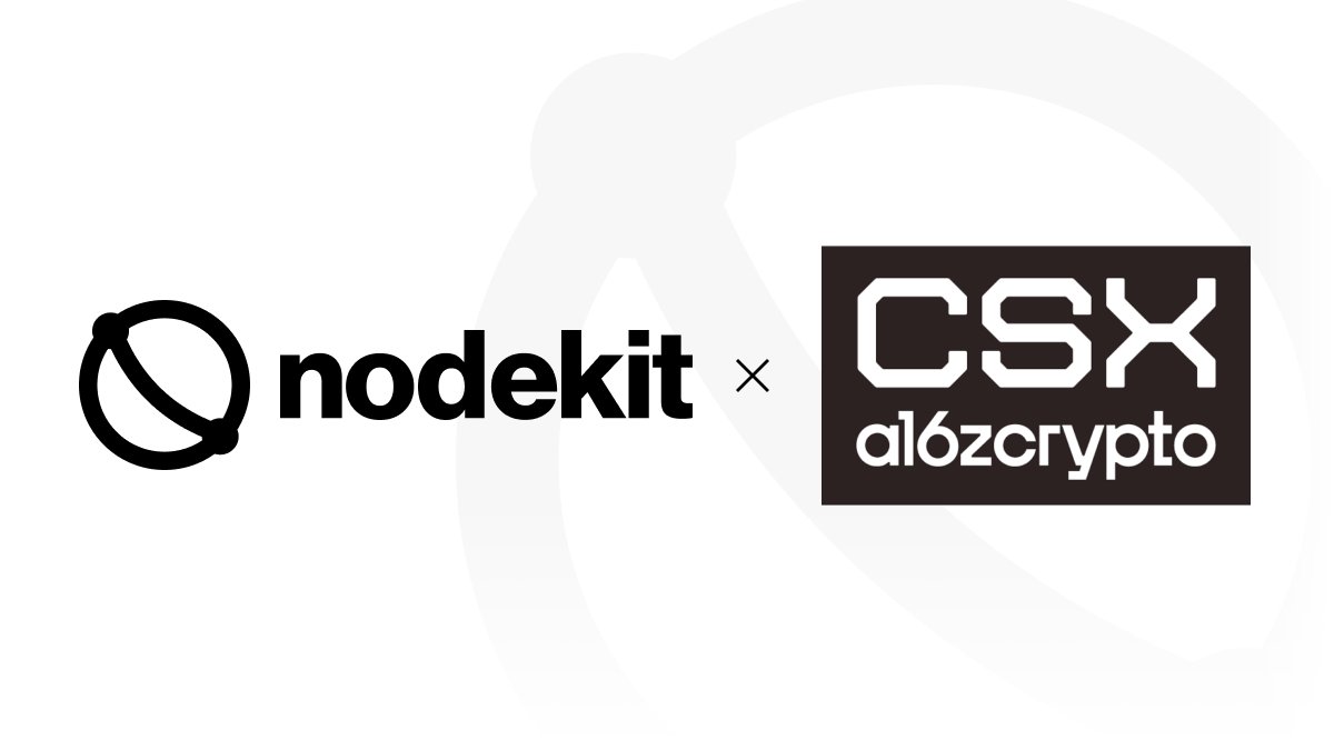 NodeKit has received funding from the a16z Crypto Startup Accelerator! We  are excited to announce we have received funding and will be participating  in the @a16zcrypto CSX in London this spring! Learn
