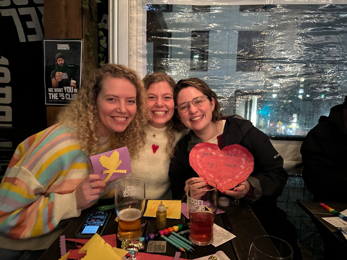Last night, I hosted my first ever in-person event at a local brewery and people came to it! They made new friendships! They painted canvases! They were competitive with trivia! They made bracelets and cards and bought books! People were so happy! It was wonderful.❤️