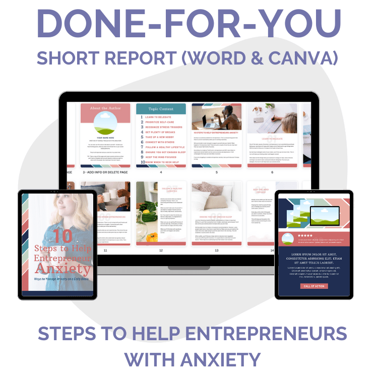 AprilLemarr's tweet photo. Anxiety is a real issue for Entrepreneurs

Help Entrepreneurs With the Anxiety That Comes With Owning Their Own Business

Use This Short Report as a Freebie, Add It To Your Site For a Pillar Post, Repurpose &amp; Do Both! https://t.co/G9LP26KPRH