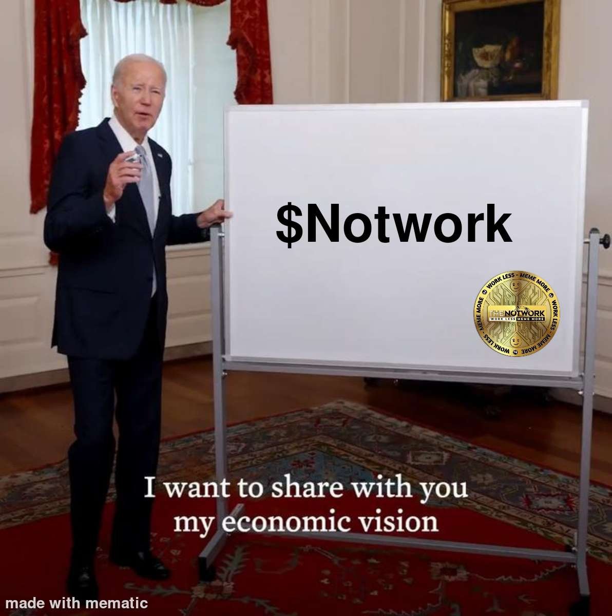 0xTheNotwork's tweet image. Easy, #notwork!