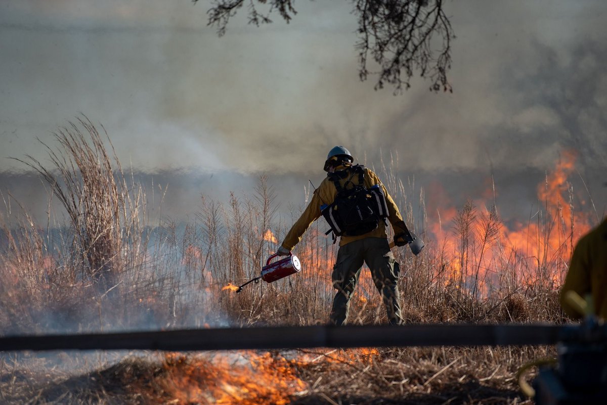 Routine prescribed burns continue across base today between 10 a.m. and 6 p.m. There will be smoke in the area and around the base depending on wind direction during that time.