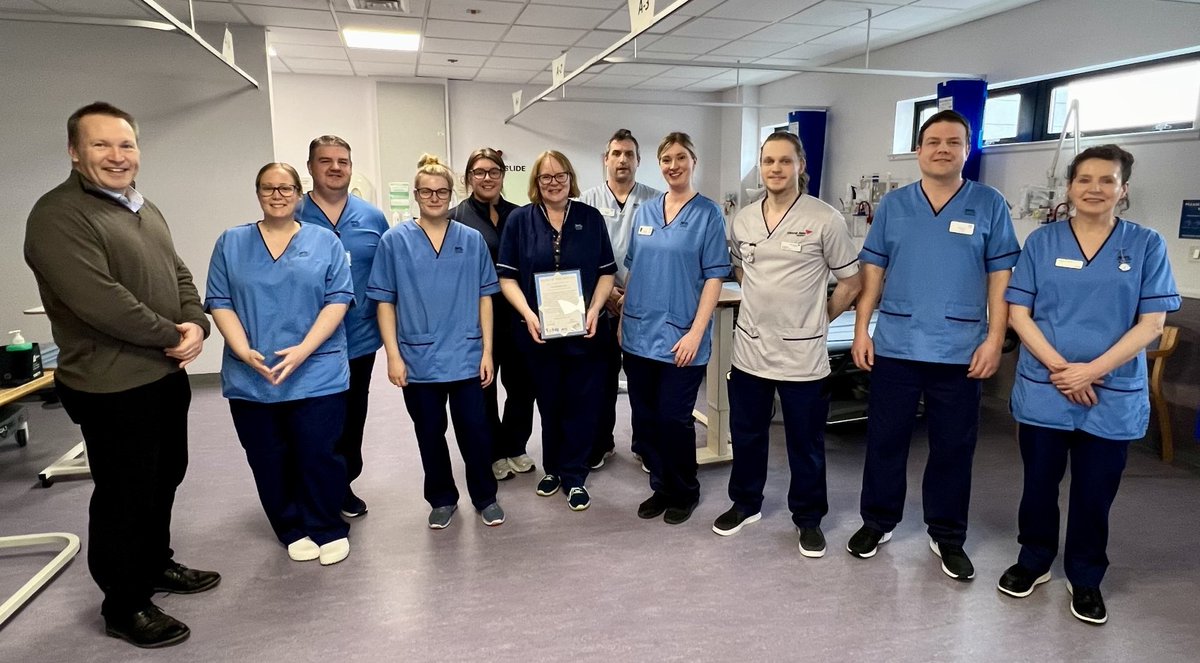 WGH Connect (@wghlothian) on Twitter photo 👏👏👏👏 The Day Bed Suite team at WGH receiving recognition for the work they have been doing implementing QR codes to help improve the quality of patient information about procedures - improving the overall patient experience. Achieved with enthusiasm and teamwork. <a href="/NHS_Lothian/">NHS Lothian</a> 👏👏👏👏 The Day Bed Suite team at WGH receiving recognition for the work they have been doing implementing QR codes to help improve the quality of patient information about procedures - improving the overall patient experience. Achieved with enthusiasm and teamwork. <a href="/NHS_Lothian/">NHS Lothian</a>