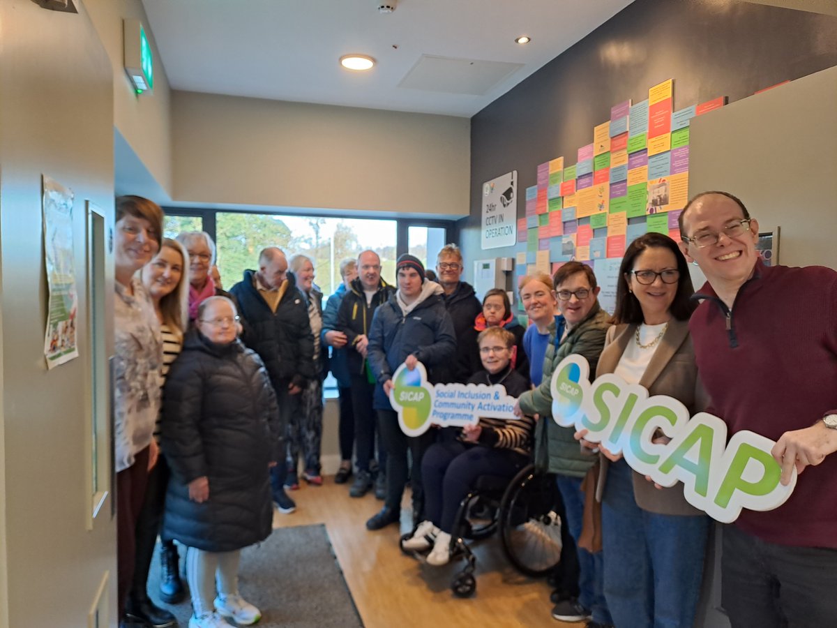 The first DisAbility Network meeting of 2024. County Monaghan DisAbility Network is supported by SICAP. “This project is co-funded by the Government of Ireland and the European Union.” “Tá an tionscadal seo cómhaoinithe ag Rialtas na hÉireann agus an tAontas Eorpach. #SICAP