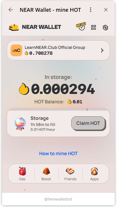 aiworld2k's tweet photo. I just joined @LearnNear  LNC HOT village. Thank you, @here_wallet  for such a cool community building initiative! #BuiltOnNear https://t.co/9r39REKPdf