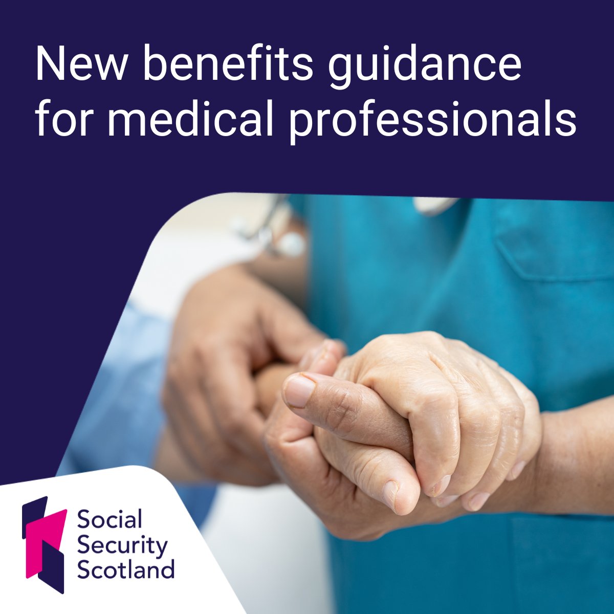 SocSecScot's tweet photo. New benefits guidance for medical professionals has been published.

Scotland’s Chief Medical Officer sets out:

🔹the vital role of doctors and nurses

🔹how to ensure terminally ill patients get fast access to disability benefits

Read more at https://t.co/r7qPrNYSMw https://t.co/5emCdXYxnw