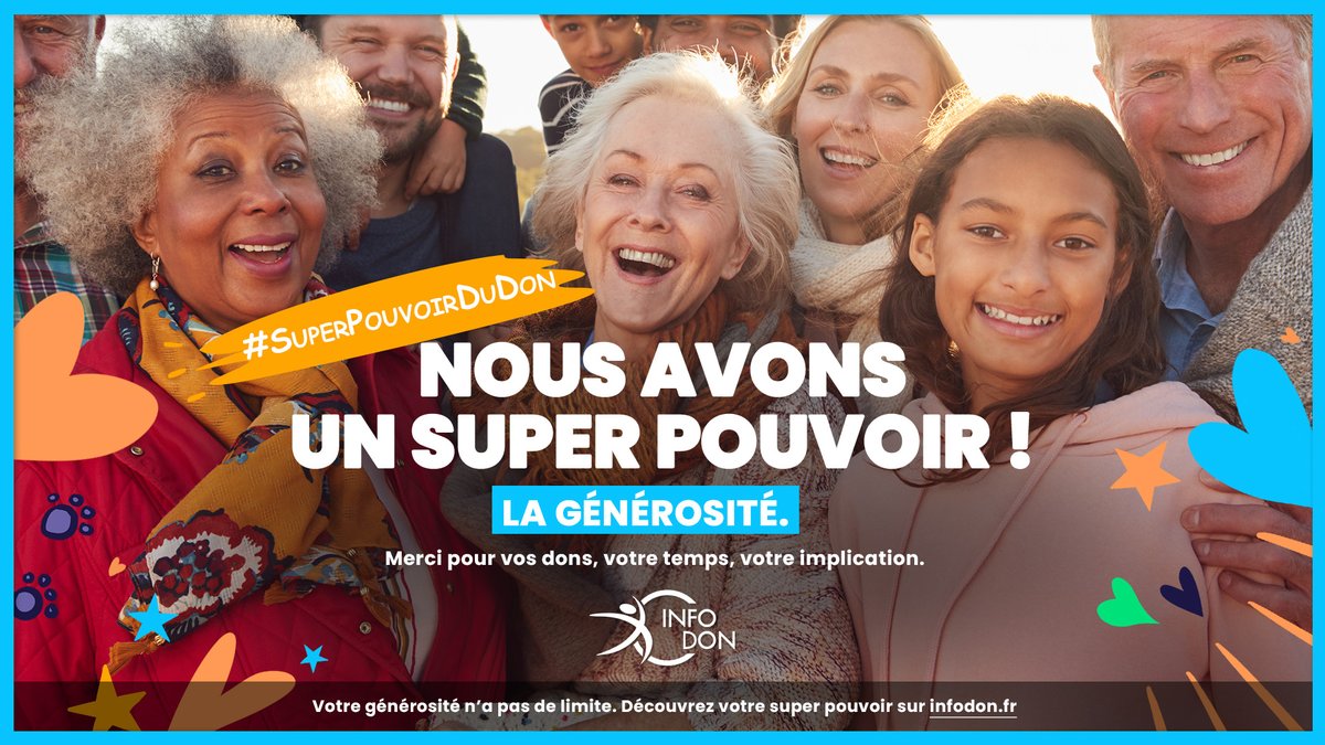 Découvrez nos campagnes de dons sur : helloasso.com/associations/f…

#superpouvoirdudon
#generosite
#fondationdelille
#infodon