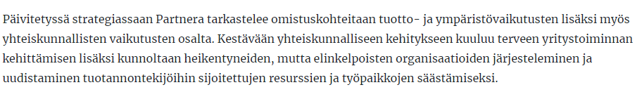 JuhaVaris's tweet photo. #Partnera ja uusi strategia: eli ostetaan ongelmissa olevia firmoja, mutta ei vähennetä henkilökuntaa tai kosketa tehdasverkostoon??? https://t.co/7WkFxBFnKp