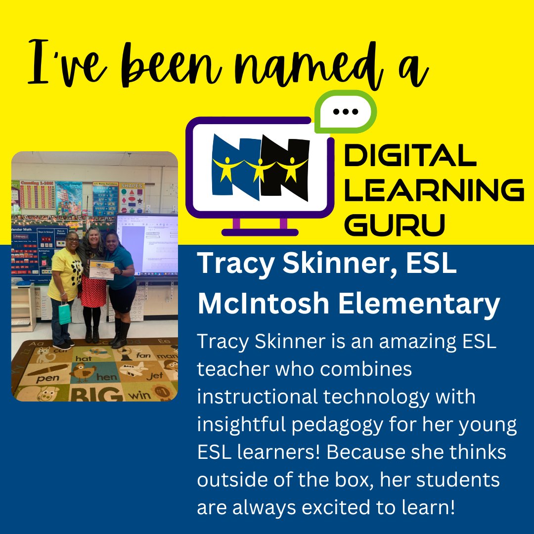 Robin (@rkhyman4) on Twitter photo <a href="/NNPSITC/">NNPS ITC Team</a> Congratulations to the 2024 Digital Learning Gurus from McIntosh Elementary School!
<a href="/nnschools/">Newport News Schools</a>
<a href="/OfficialDLDay/">Digital Learning Day</a>
<a href="/NNPSDTAL/">NNPS Department of Teaching and Learning</a>
<a href="/rkhyman4/">Robin</a>
<a href="/McIntoshElem/">McIntosh Elementary</a>
#nnpsdlday <a href="/NNPSITC/">NNPS ITC Team</a> Congratulations to the 2024 Digital Learning Gurus from McIntosh Elementary School!
<a href="/nnschools/">Newport News Schools</a>
<a href="/OfficialDLDay/">Digital Learning Day</a>
<a href="/NNPSDTAL/">NNPS Department of Teaching and Learning</a>
<a href="/rkhyman4/">Robin</a>
<a href="/McIntoshElem/">McIntosh Elementary</a>
#nnpsdlday