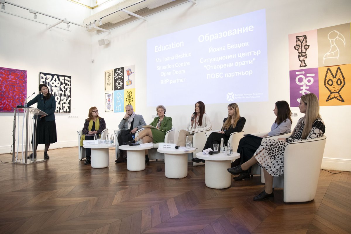 BulgariaUNHCR's tweet photo. Today 19 Humanitarian Organizations and UN agencies united their efforts to work together for the wellbeing of Ukrainian refugees in Bulgaria in 2024 in support of the government’s response and leadership, as part of the Regional Refugee Response Plan for the Ukraine situation. https://t.co/PCvSxmQmbC