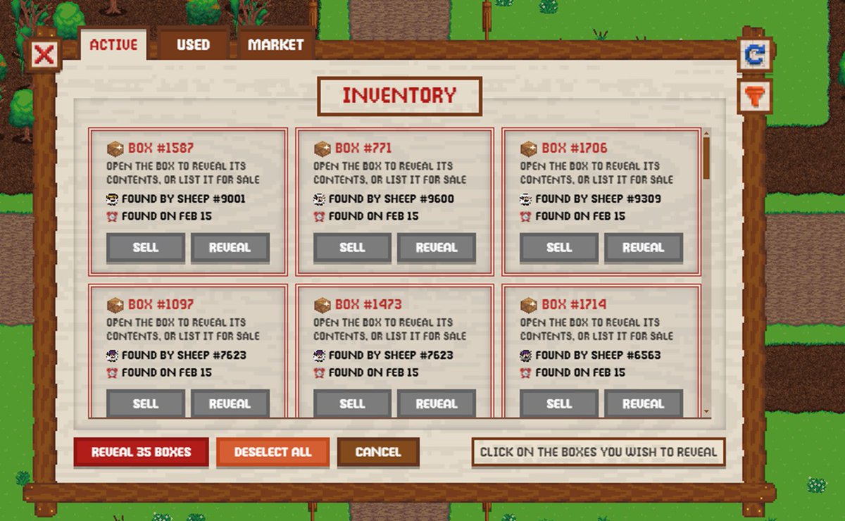 Found 35 shiny boxes on the 1st day and think I got some Jackpots in there 🌞
#wolfdotgame