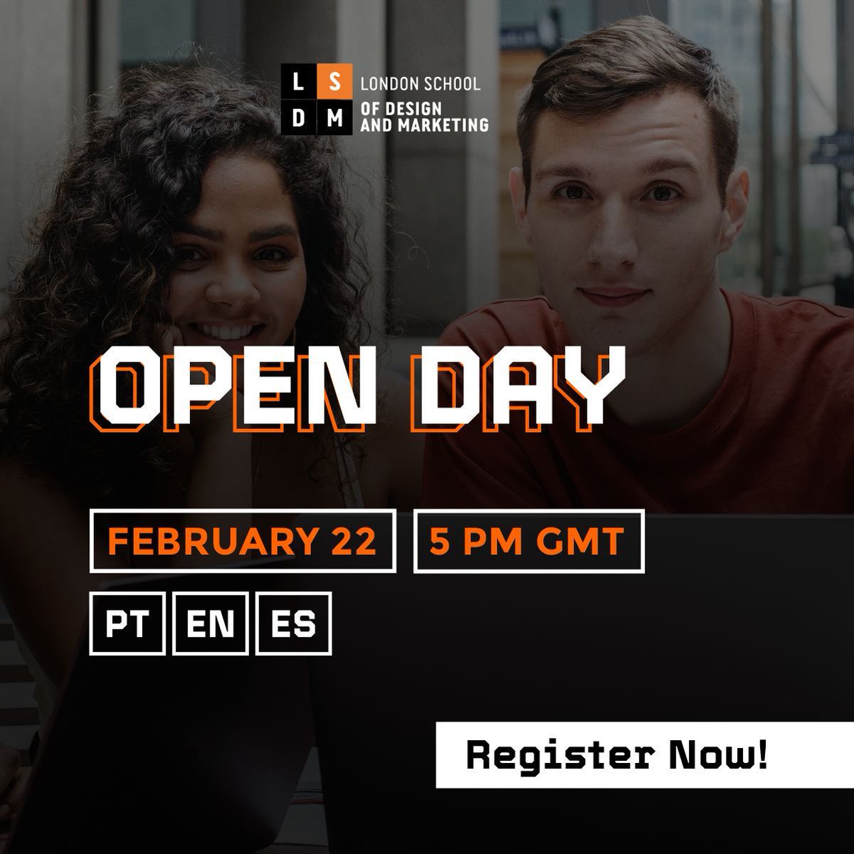 LSDMLondon's tweet photo. Next Open Day: February 22nd ⚡

🌍 Our team of Academic Advisors will be available to answer any questions you may have, making it an insightful and informative experience for you. 

Register here 🔗 https://t.co/QMr6z01mRR

#LSDM #OpenDay #OnlineEducation #Design #Marketing https://t.co/ptcPO5riEz
