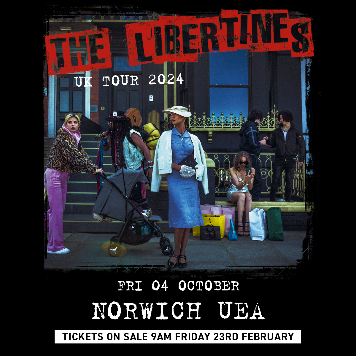 🚨JUST ANNOUNCED🚨 We are so excited to welcome back iconic English Rock band <a href="/libertines/">Libertines</a>!
Their brashly melodic style updates the traditions of British rock while becoming a part of them.

Tickets on sale Friday 23rd February 2024 at 9am! bit.ly/49ldq11