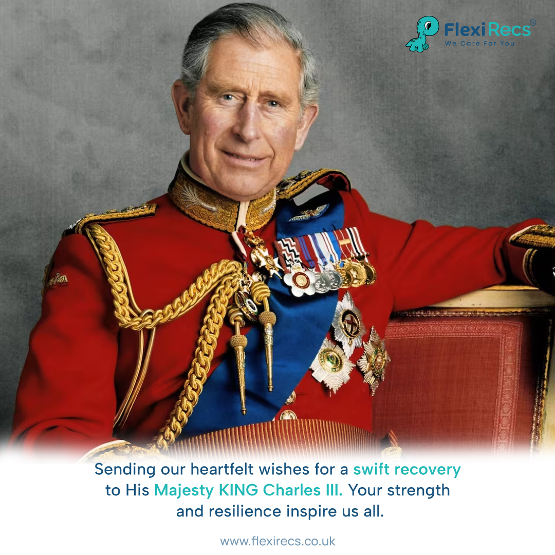 recsyuk's tweet image. Sending love and strength to our King Charles III 
.
.
.
.
#flexirecs #KingCharles #KingCharlesIII  #unitedkingdom #getwellsoon