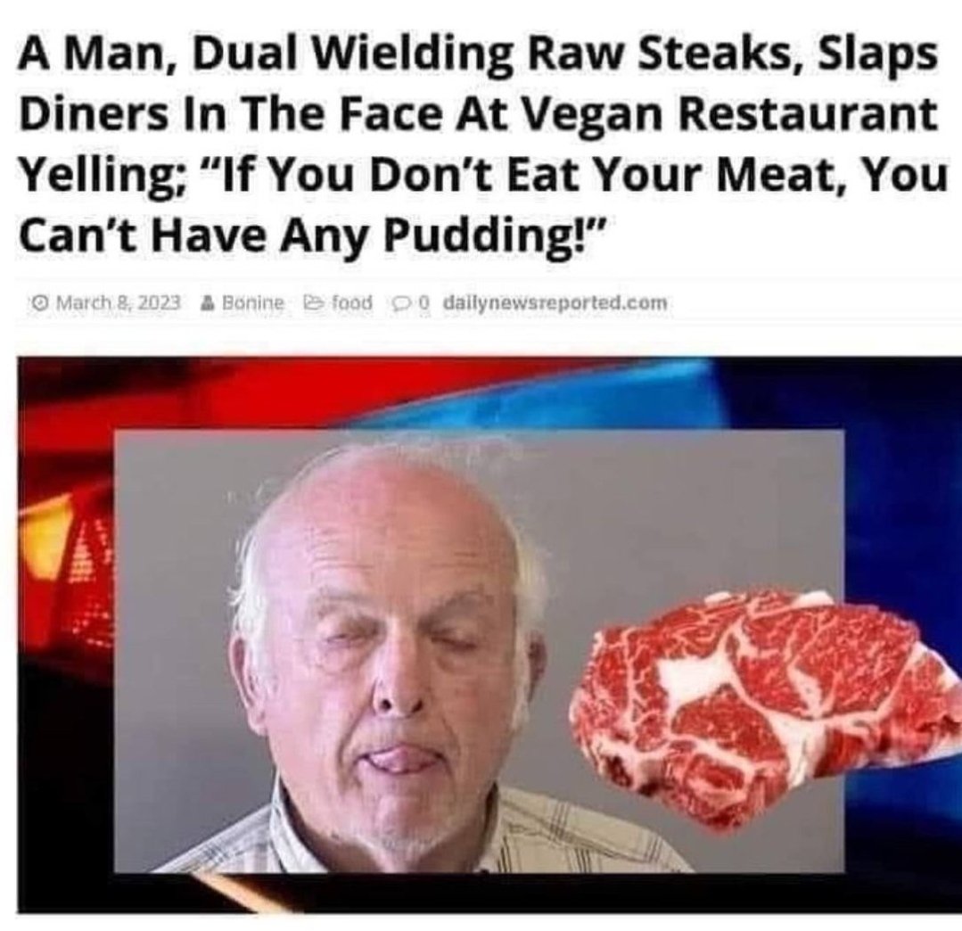 WaddleQuack's tweet photo. Here is a hero that I can support. #nsng #Carnivore https://t.co/LymtW9VN8C