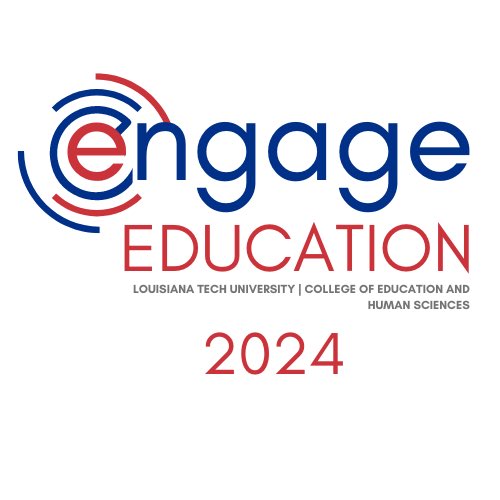 LATechCEHS's tweet photo. Engage Education is happening tomorrow with @latechteacher!

Students from across North Louisiana will participate in workshops and O&amp;A’s which showcase the success of current and future educators from CEHS. https://t.co/92tSju7yPh