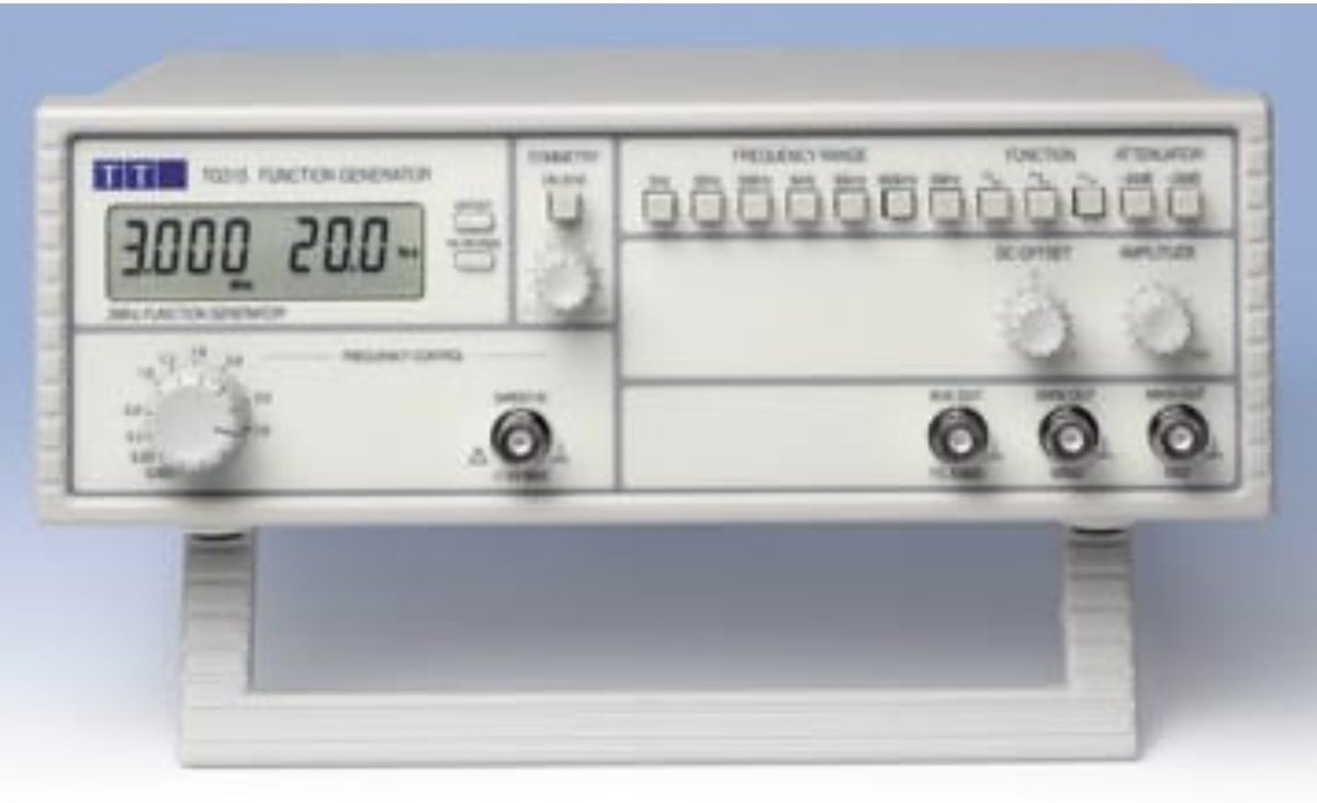 ElecNotes's tweet image. Understand exactly what function generators are, how they are used & how they generate waveforms with common shapes: sine, square, pulse, triangular etc . . . .
Discover more: electronics-notes.com/articles/test-…
#functiongenerator