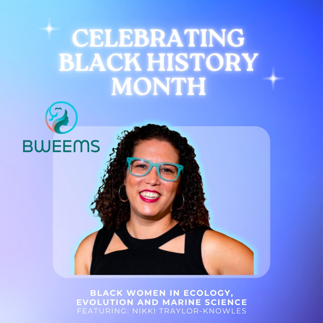 We're highlighting and celebrating @official_bweems -- an amazing community led by Black women that elevates and supports Black women in Ecology, Evolution and Marine Science.