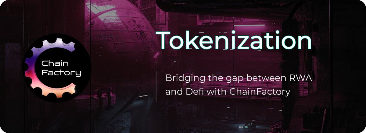 ChainFactoryapp's tweet photo. The tokenization of everything is coming.

Industry experts predict a surge in tokenization, from yield-bearing stablecoins to real-world assets (RWAs), positioning 2024 as a pivotal year for growth in this area.

Tokenization isn't just about digital assets; it's about bringing traditional assets onto the blockchain, offering unprecedented liquidity, reduced transaction costs, and innovative opportunities for DeFi protocol designs. Imagine bonds, stocks, and even real estate seamlessly integrating onto blockchains. This shift not only enhances liquidity but also paves the way for more accessible and efficient financial transactions​

At #ChainFactory our mission is to offer you the tools and features that not only keep pace with the latest in DeFi but also empower you to innovate and thrive in this dynamic space.  The ability for non-coders to easily tokenize real world assets is going to be huge in 2024 and beyond.  ChainFactory is setting itself up to take advantage!  Are you?

Want to share in #ChainFactory revenue?
https://t.co/aLtYrY9hnI

Building your own token project?
https://t.co/PnLcRA6KLL