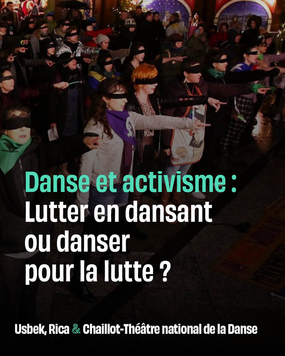 « L’activisme engage nos corps », selon @CamilleEtienne_. Quel impact la danse a-t-elle dans l'évolution sociale des sociétés ? Une questions abordée lors de la rencontre au @TheatreChaillot autour du thème « Danse et activisme », le 23 janvier dernier 👉 usbeketrica.com/fr/article/dan…