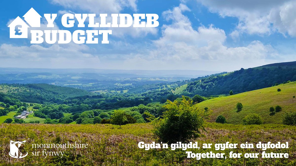 MonmouthshireCC's tweet photo. The Draft Budget Proposals 2024/25 survey has now closed.
Thank you to everyone who has engaged with us.
#TogetherForOurFuture https://t.co/l80WHDByhg