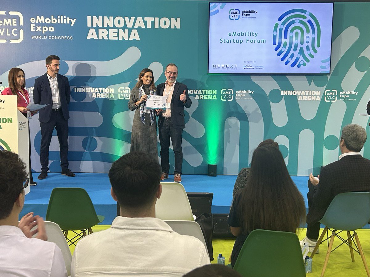 18_wheels_FI's tweet photo. We were pitching today at @eme_vlc eMobility Expo World Congress, 13 - 15 February 2024 Spain Smart Cities World. We are raising! 🚀  

#emobility2024 #urbanmobility #evehicles #startup #Innovation #pitches https://t.co/SLYiUdkej2