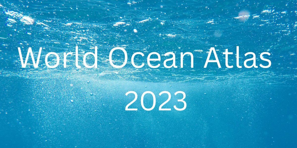 NOAANCEI's tweet photo. The World Ocean Atlas 2023 (WOA23) release will help scientists better understand the health and status of our changing ocean: https://t.co/wJiO9IOLez #NCEIOcean https://t.co/eHhDf3zRo8