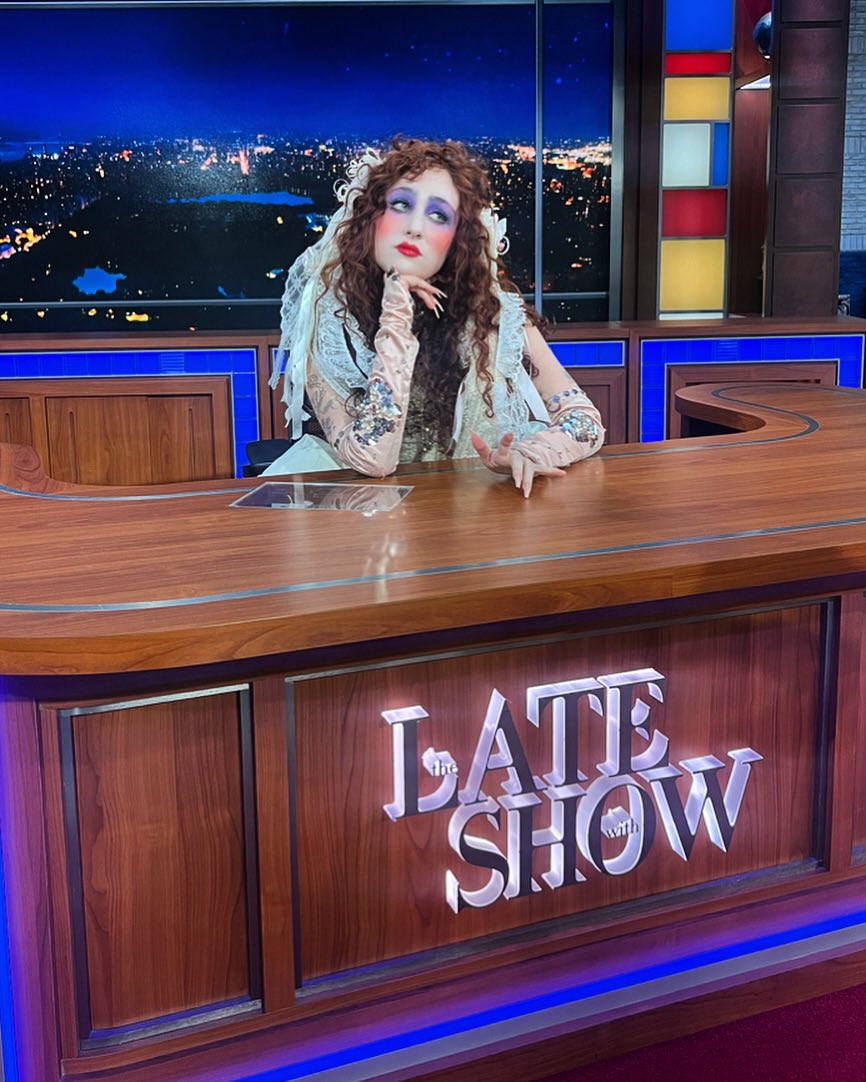 Hello everyone I will be performing on @colbertlateshow @StephenAtHome tonight at 11:35 ET/10:35 CT set your alarms. If you’re a barista working morning shift do not worry about it I will send you YouTube link tomorrow. #Colbert