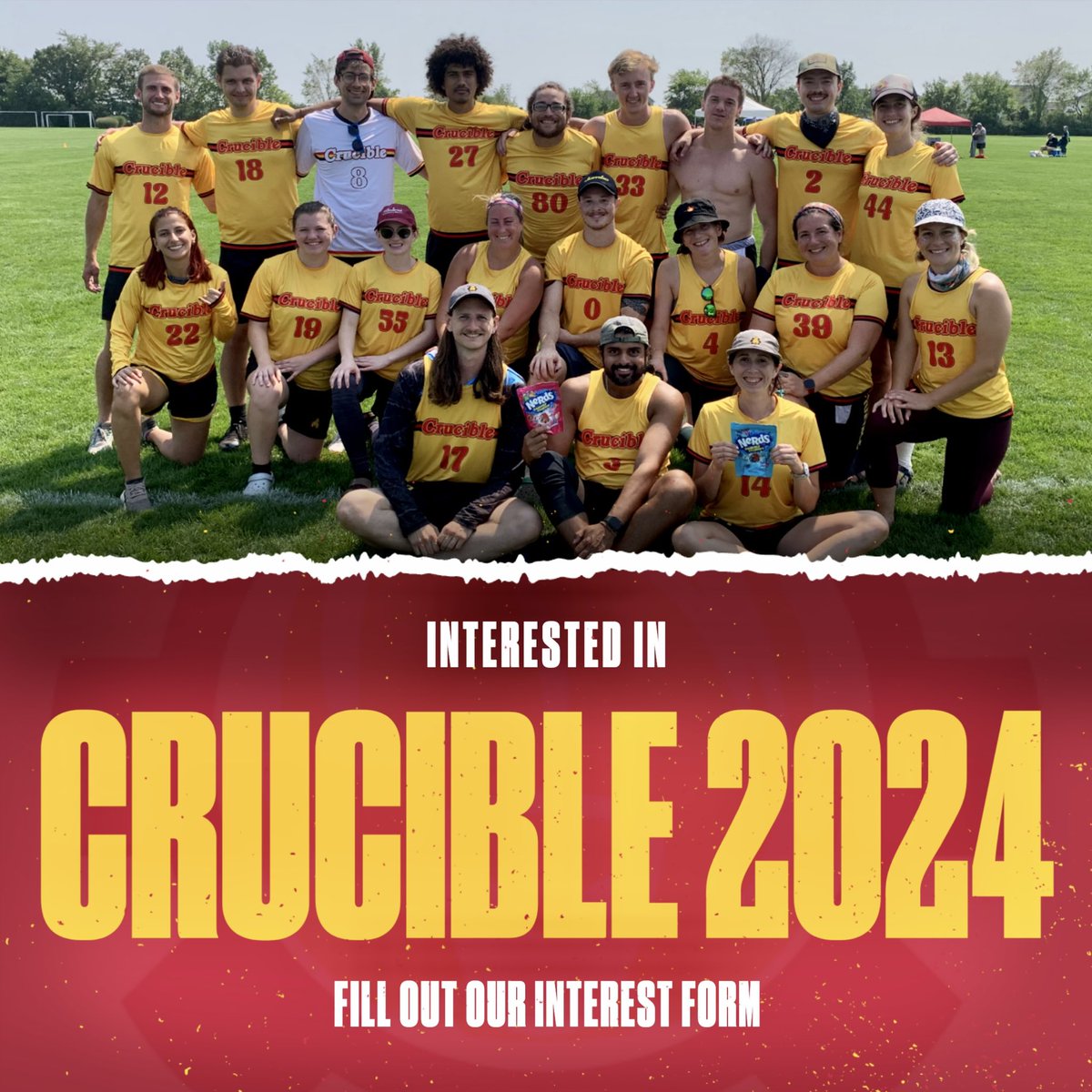 PghCrucible's tweet photo. Interested in Crucible 2024?!? We are interested in you! 🔥

Fill out our Interest Form and join our Pre-Season Discord to stay in the loop on pre-season events! 

https://t.co/4iA3uP3TeV https://t.co/lIEiHVNRow