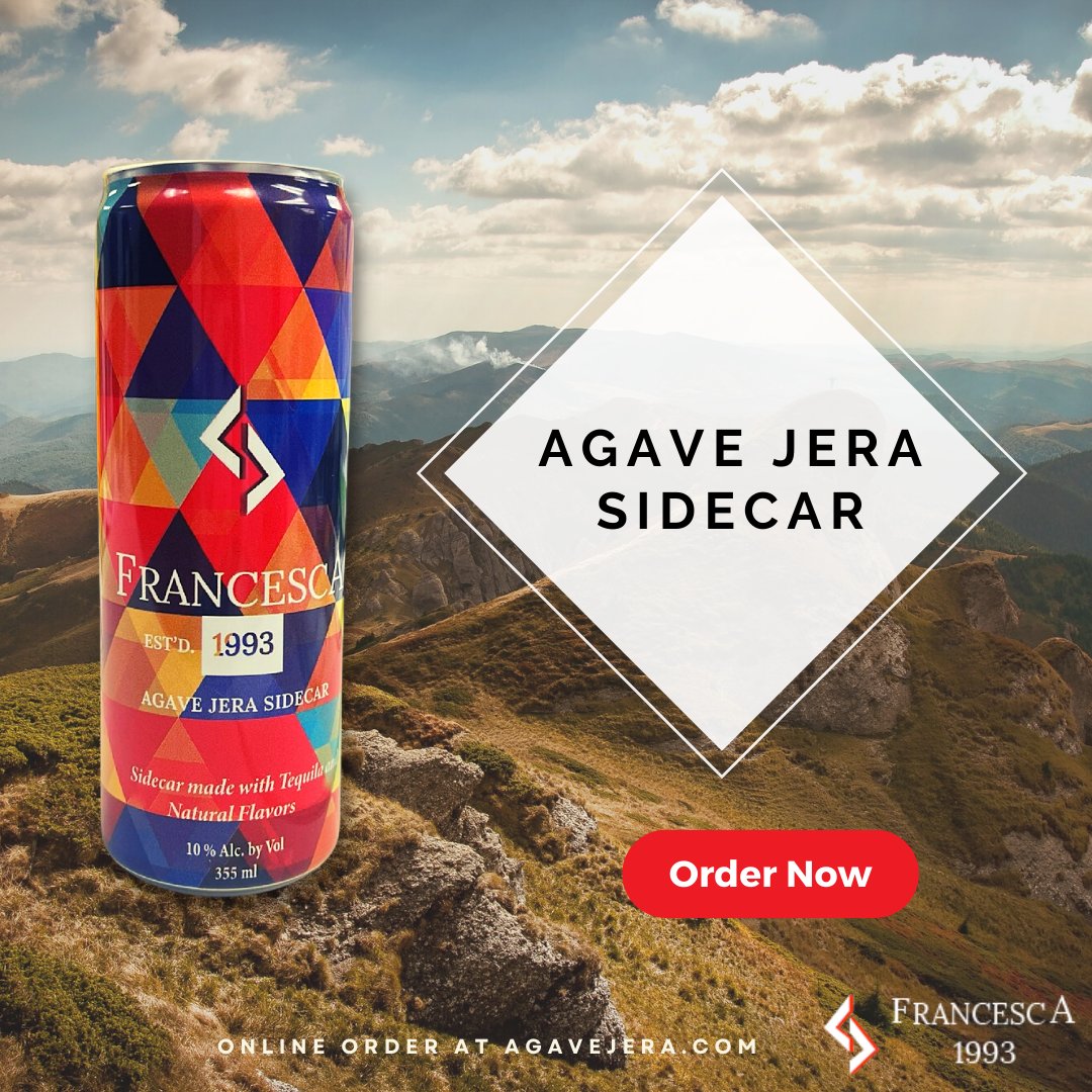 AgaveJera's tweet photo. Experience the essence of luxury with Agave Jera Sidercar, a captivating fusion of Francesca 1993 and tequila, infused with natural flavors.Order now from https://t.co/DMFtD6M7cE. 🥂 Call us at 862-755-5456.
#LuxuryBlend #AgaveJeraSidercarDelight #Francesca1993Treat https://t.co/oUYWdcAfYm